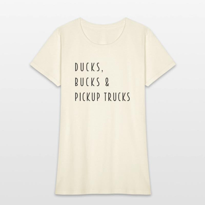 Ducks Bucks and Pickup Trucks Bk letter