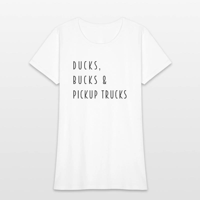 Ducks Bucks and Pickup Trucks Bk letter