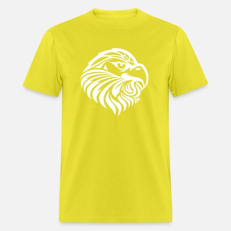 Eagle Head In Tattoo Cartoon Style