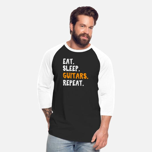 Eat Sleep Guitars Funny Guitar Player Guitar Lover