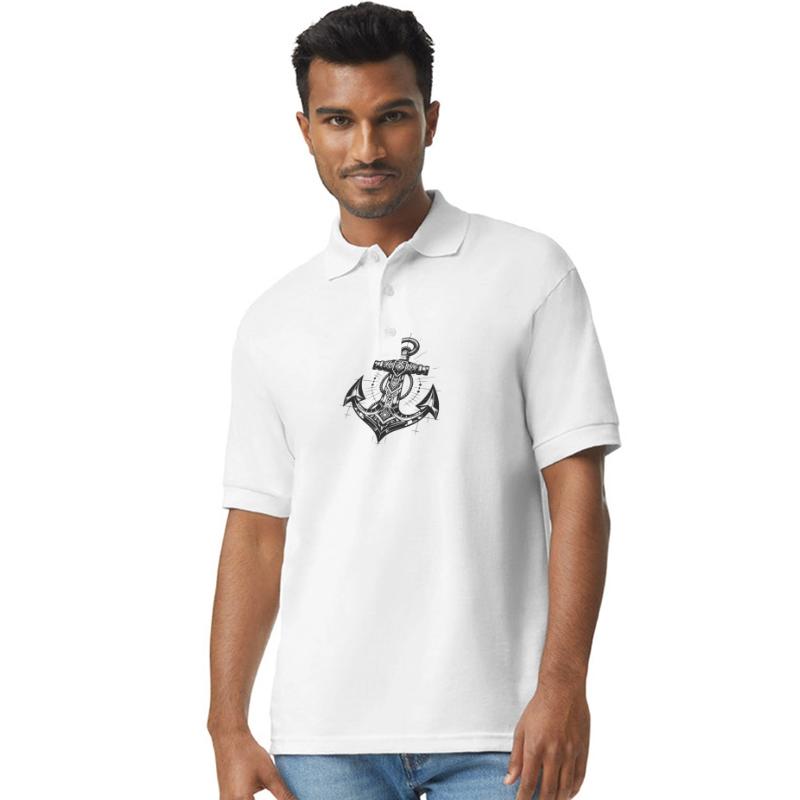 Eleganter Tattoo Style Anker