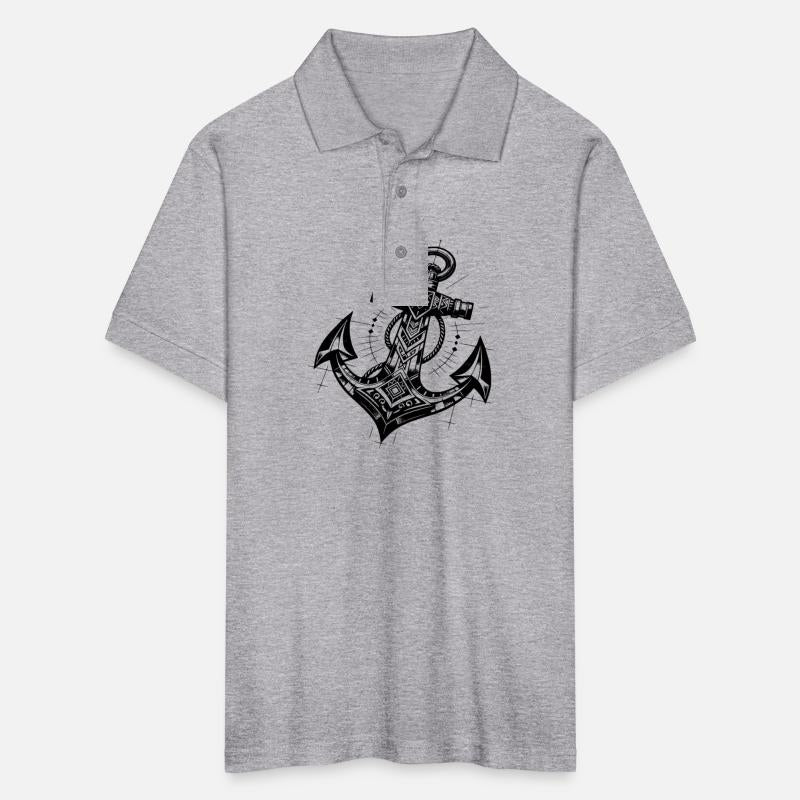 Eleganter Tattoo Style Anker