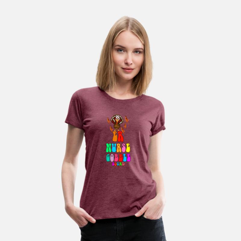 ER Nurse Gobble Squad Funny Turkey Thanksgiving Da