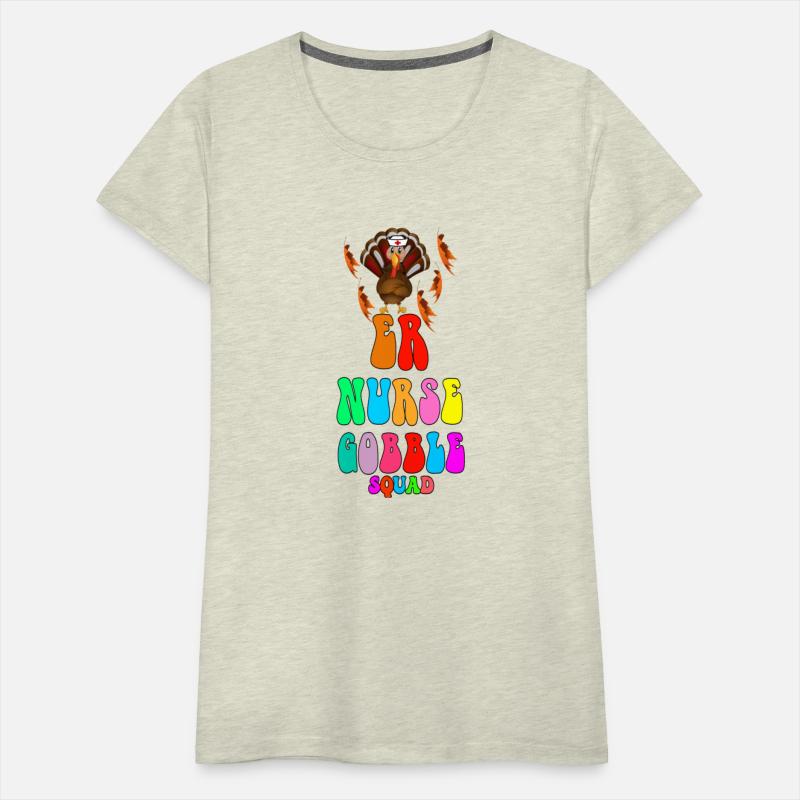 ER Nurse Gobble Squad Funny Turkey Thanksgiving Da