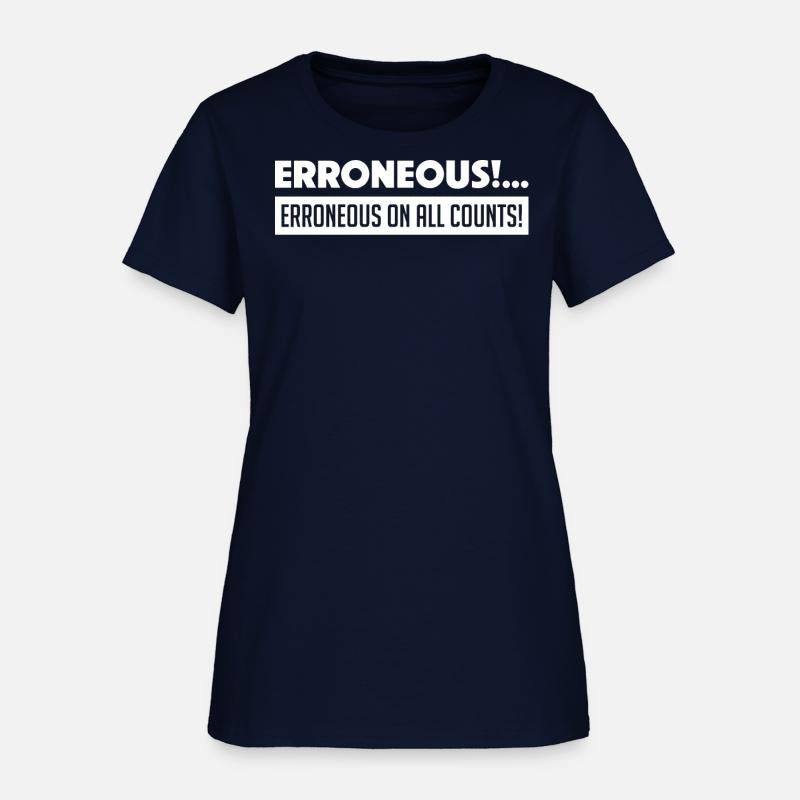 Erroneus on all counts