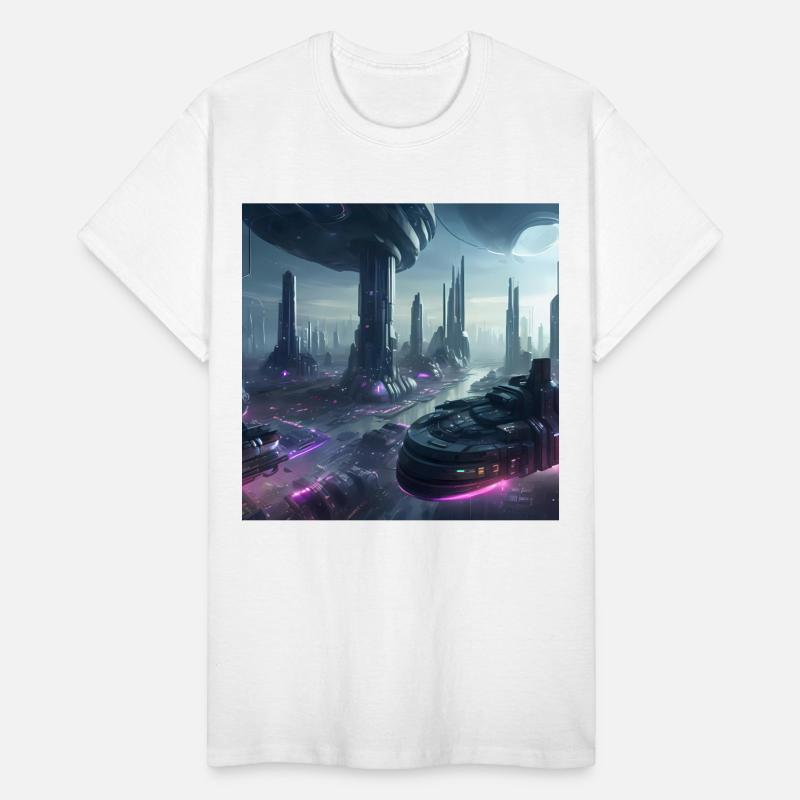 Ethereal Alien Planet Landscape