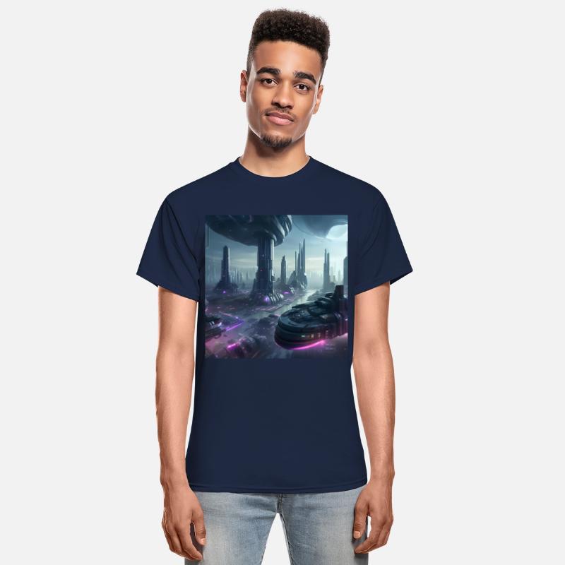 Ethereal Alien Planet Landscape