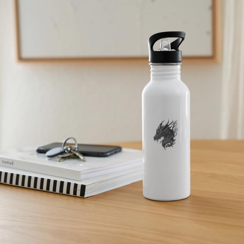 Evil Vintager Dragon In Nature Scale Dress