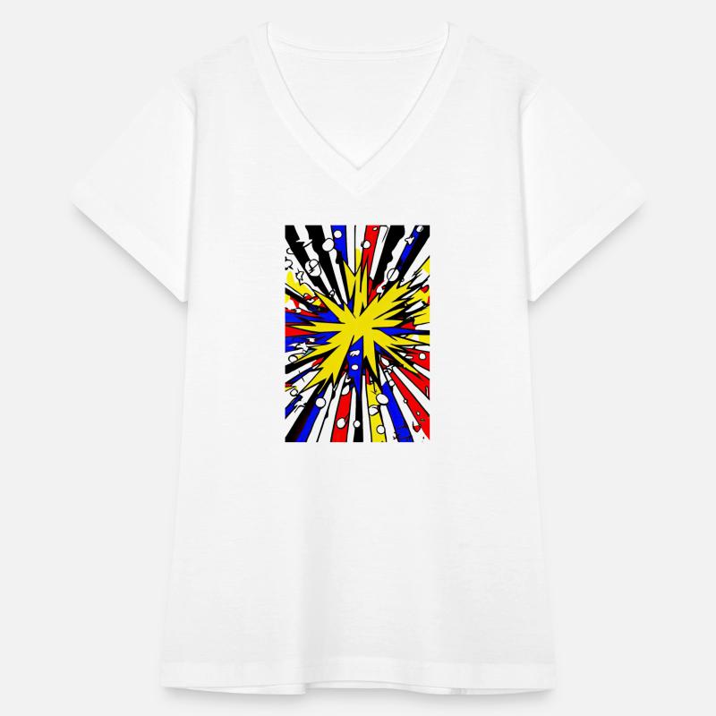 Explosion Art - Comic Book Style