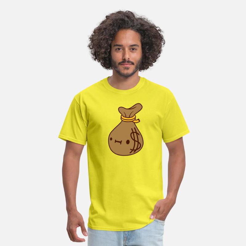 face dollar money sack