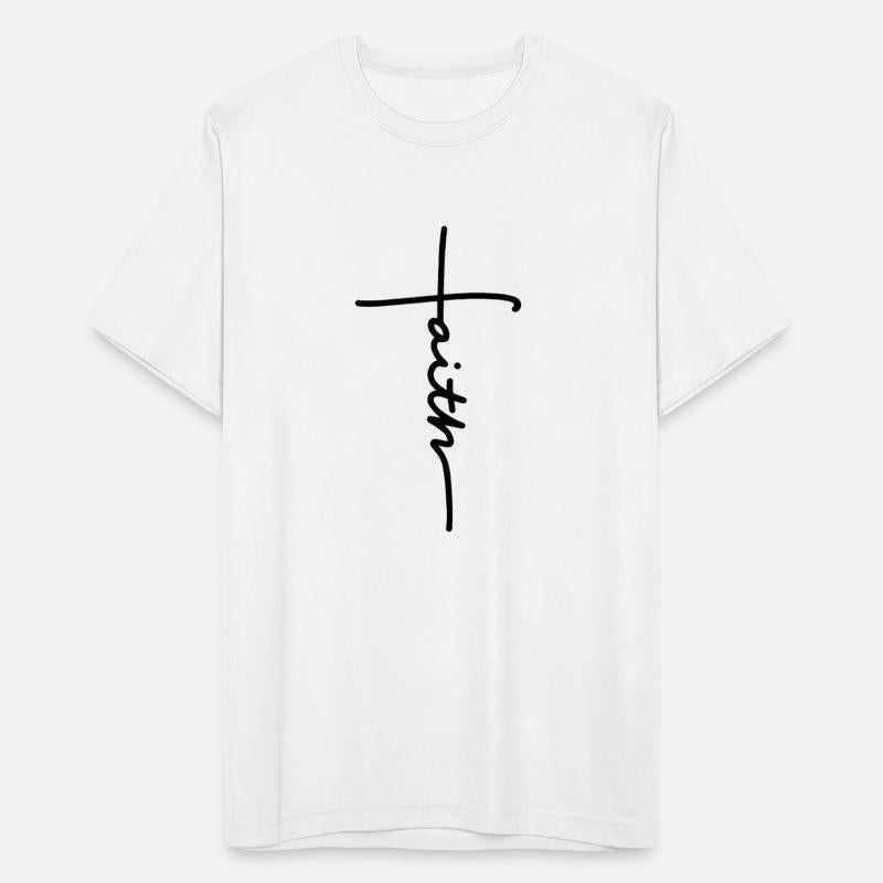 Faith Jesus Christian Vertical Cross Religious