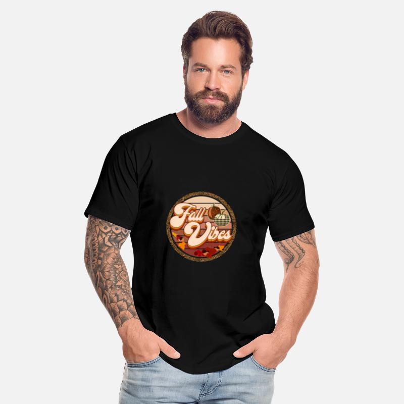 Fall Vibes Vintage Sunset Pumpkin