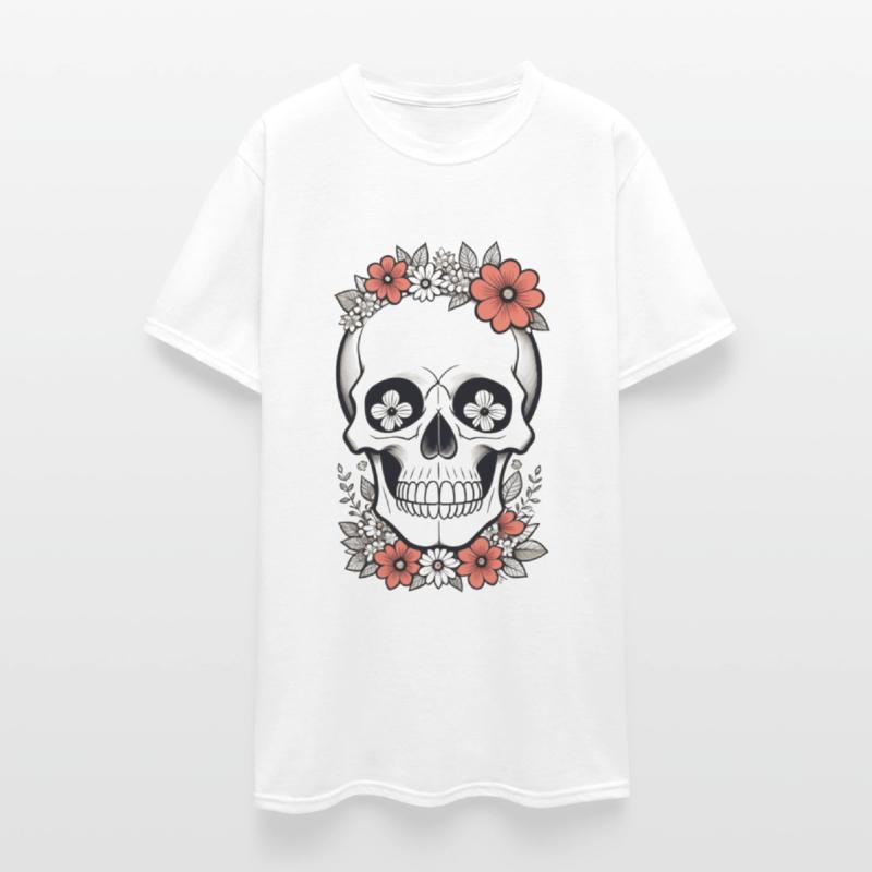 Flower Skull