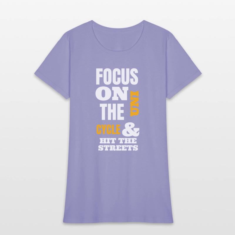 Focus On The Uni Cycle & Hit The Streets Yellow