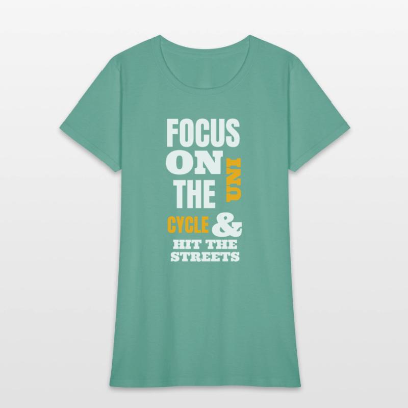 Focus On The Uni Cycle & Hit The Streets Yellow