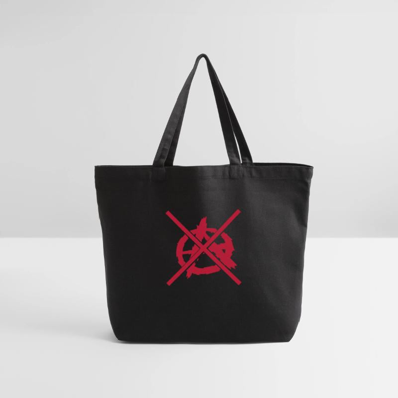 Forbidden no anarchy symbol