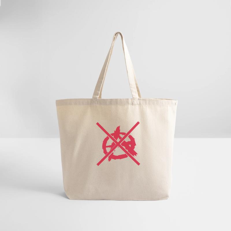 Forbidden no anarchy symbol
