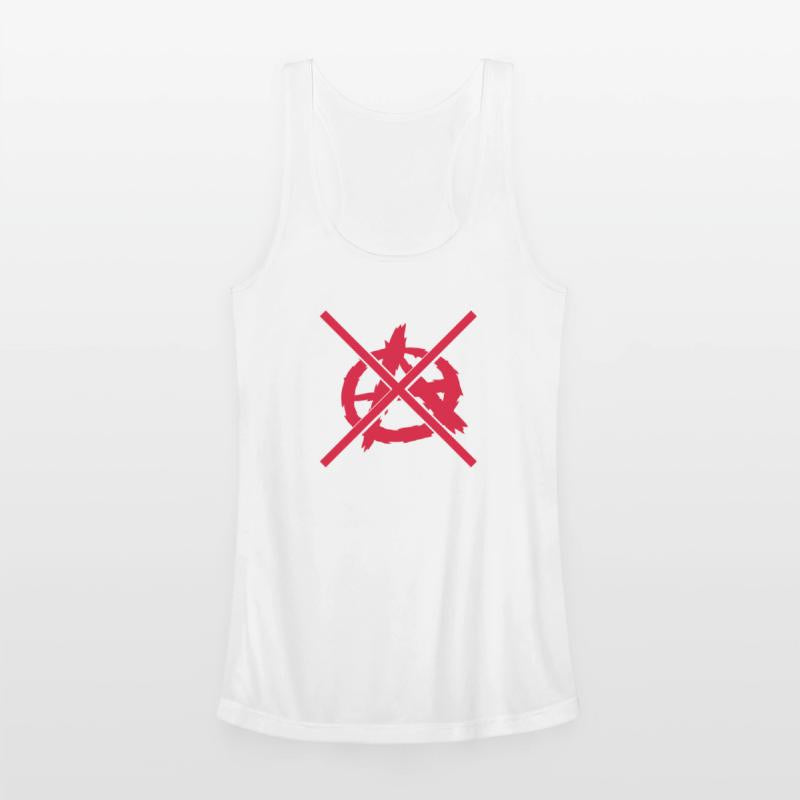 Forbidden no anarchy symbol