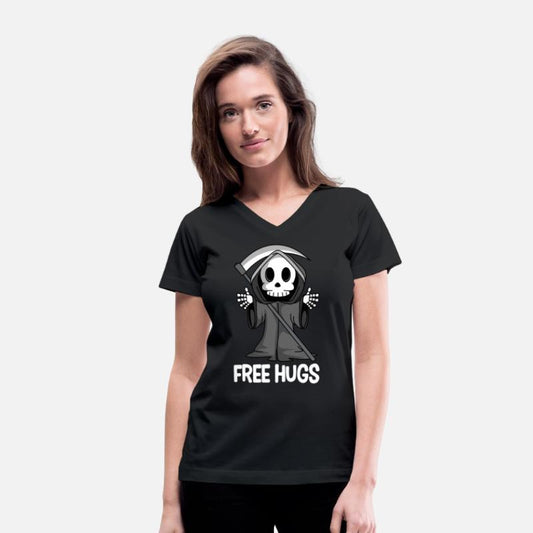 Free Hugs Grim Reaper Spooky Halloween