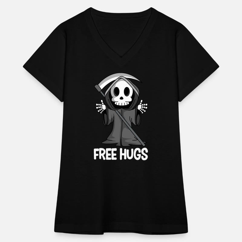 Free Hugs Grim Reaper Spooky Halloween