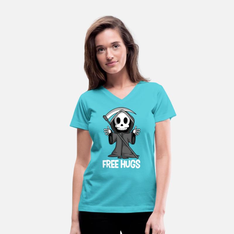 Free Hugs Grim Reaper Spooky Halloween