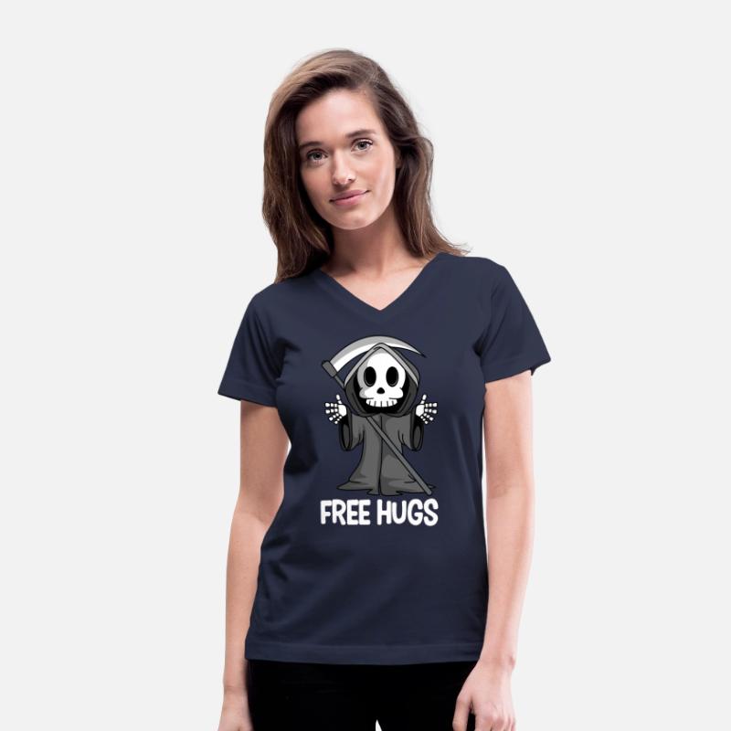 Free Hugs Grim Reaper Spooky Halloween