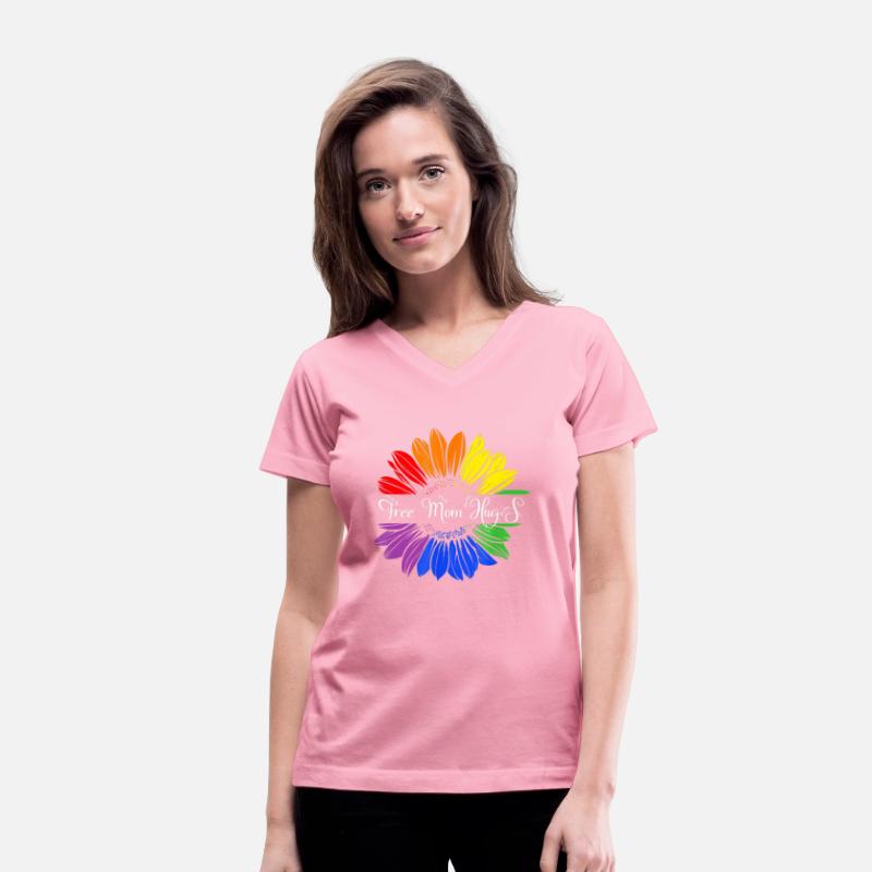 Free Mom Hugs Rainbow