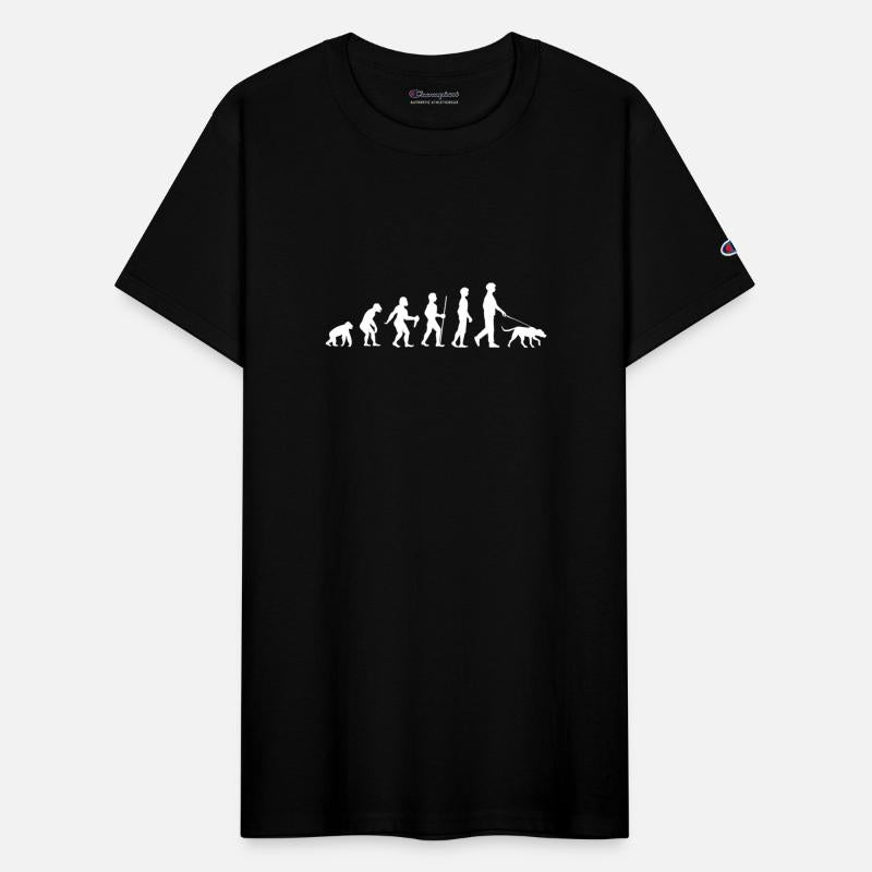 FUNNY HUMAN EVOLUTION TO DOG WALKER