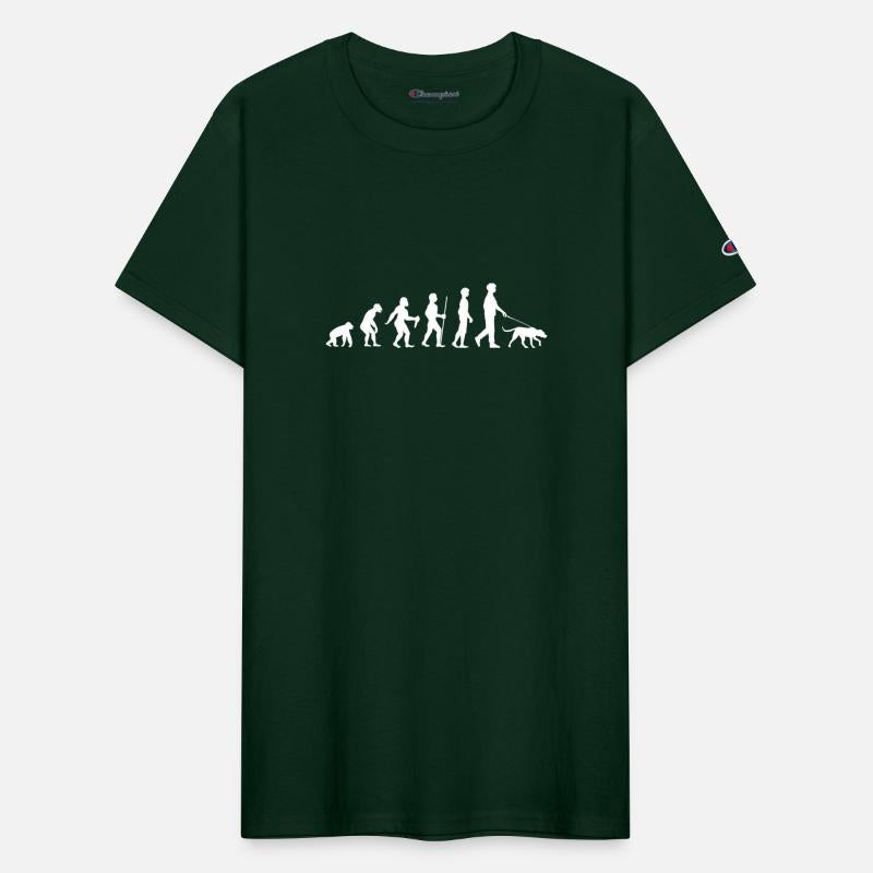 FUNNY HUMAN EVOLUTION TO DOG WALKER