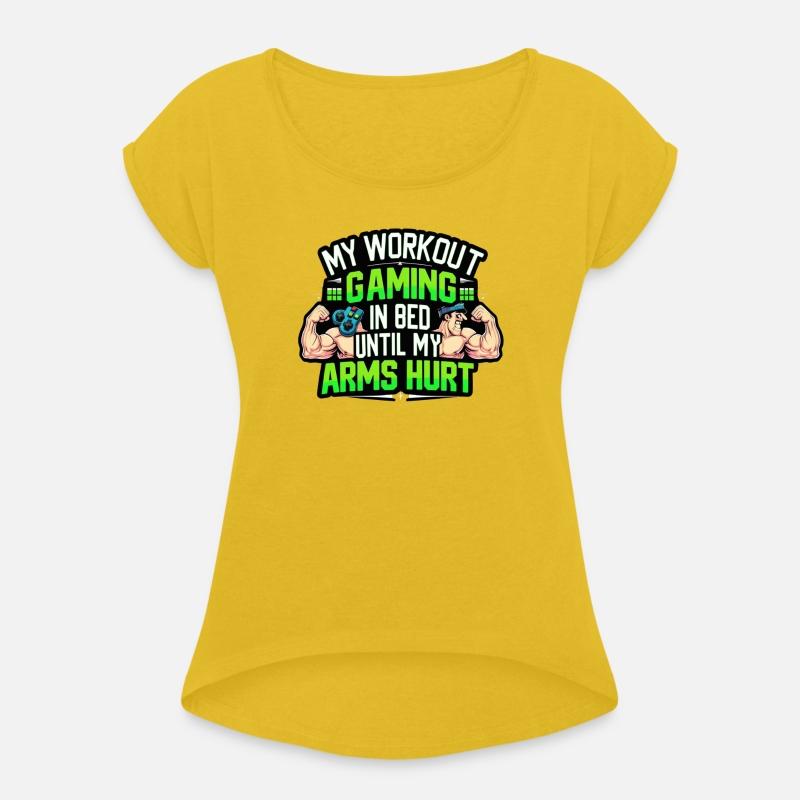 Gaming Fitness Bedtime Humor Tee