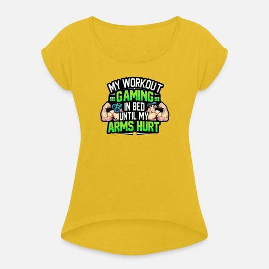 Gaming Fitness Bedtime Humor Tee