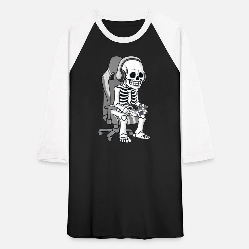Gaming Halloween Skeleton Scary Gamer Boys Kids