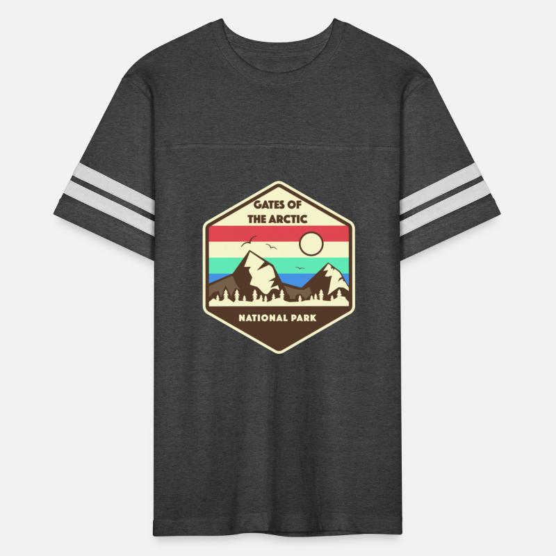 Gates Of The Arctic National Park Retro