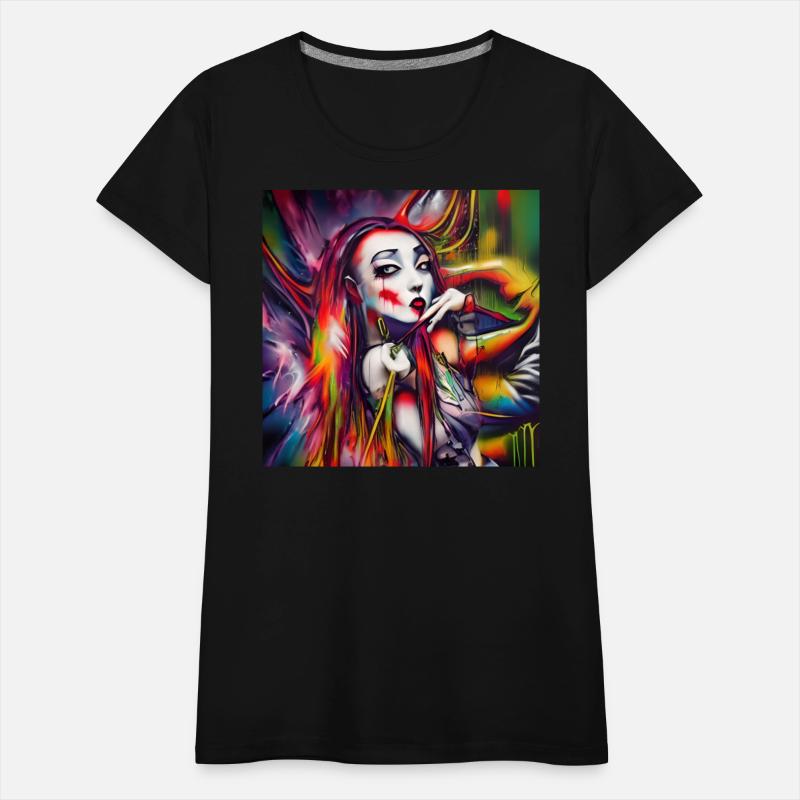 Ghost Witch Vampire Girl Dreams Pop Street Art