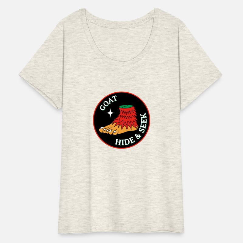 Goat hide and seek Bigfoot