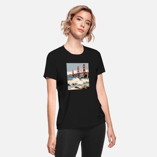 Golden Gate Bridge California T-Shirt, Golden Gate