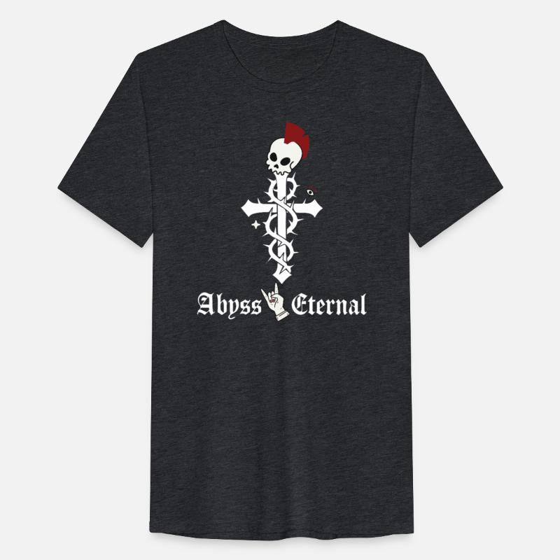 Gothic Thorn Cross Abyss Eternal T-Shirt