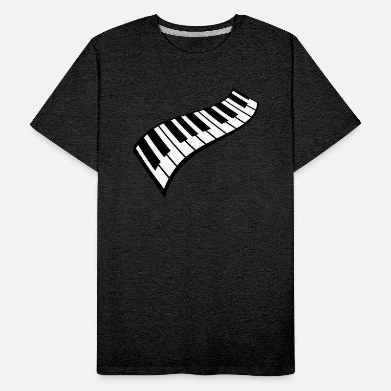 Grand Piano Organ Synthesizer Keyboard Music Logo