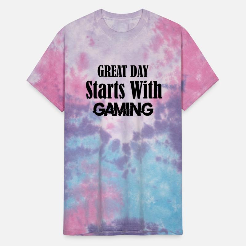 Great Day Starts With Gaming Funny Gamer