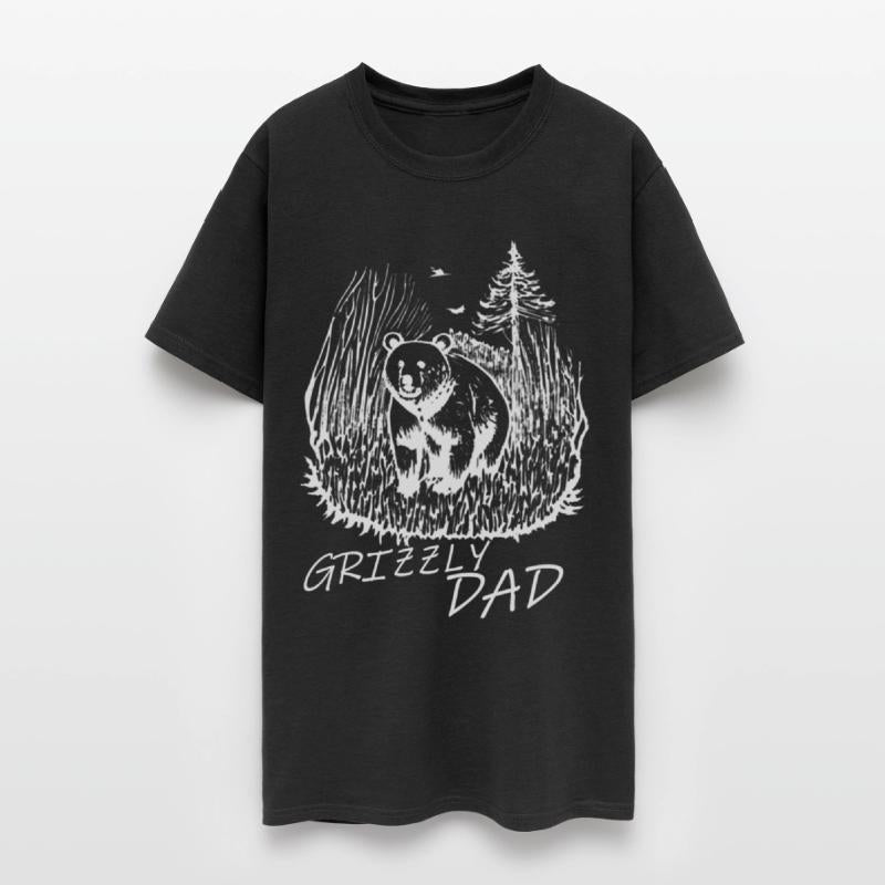 Grizzly Dad Father's Day T-shirt