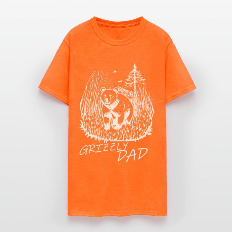 Grizzly Dad Father's Day T-shirt