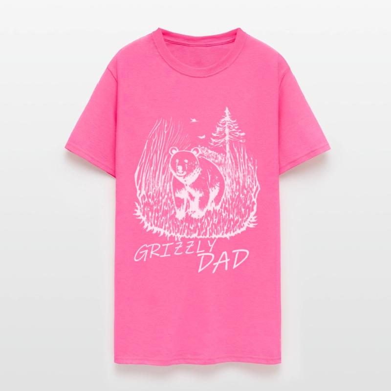 Grizzly Dad Father's Day T-shirt