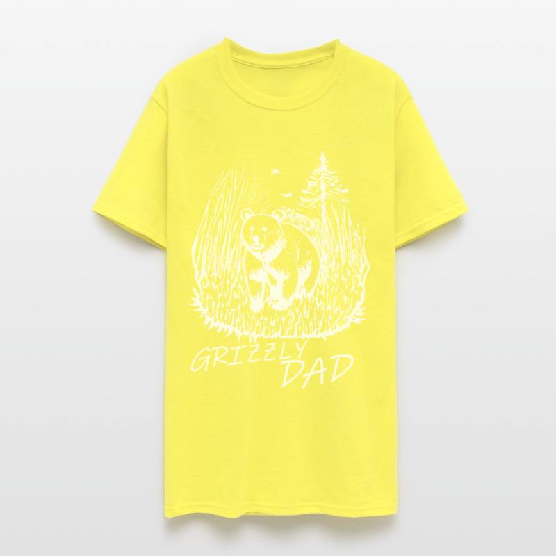 Grizzly Dad Father's Day T-shirt