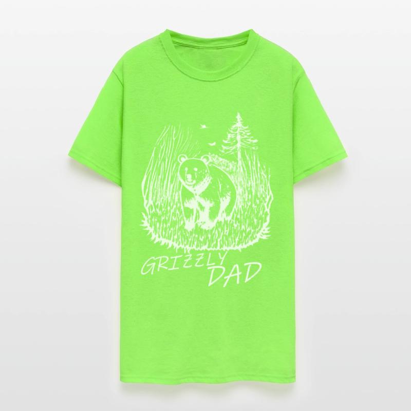 Grizzly Dad Father's Day T-shirt