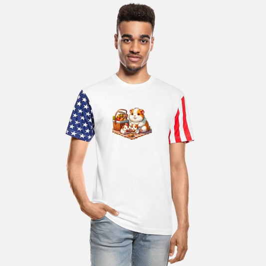 Guinea Pig Family Outdoor Picnic