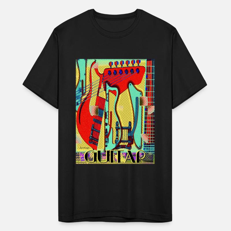 Guitar Cubist Art Version