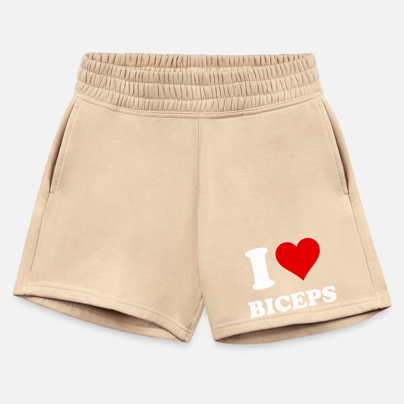 Gym Workout Fitness I Heart Biceps I Love Biceps