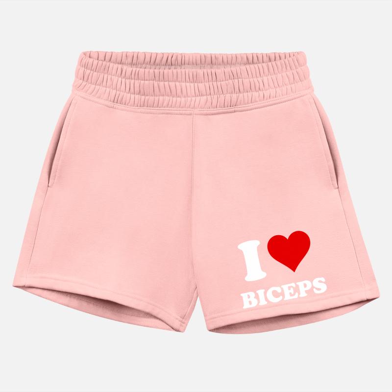 Gym Workout Fitness I Heart Biceps I Love Biceps