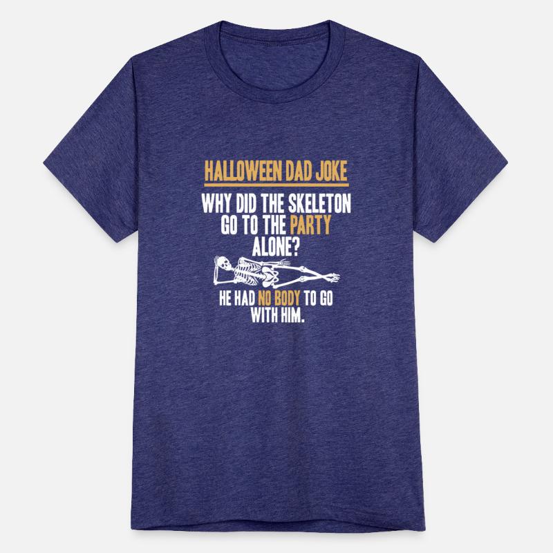 Halloween Dad Joke Why Did The Skeleton Go To The