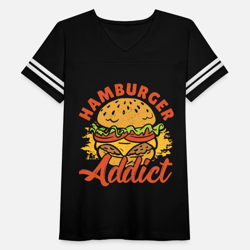 Hamburger Addict Hamburger Fast Food Lover